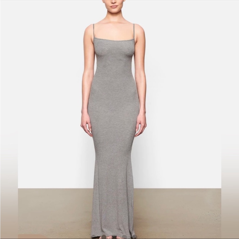 SKIMS SOFT LOUNGE LONG SLIP DRESS